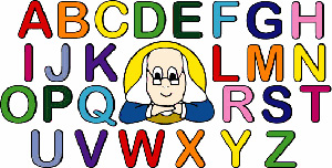 Frglatt alfabet.